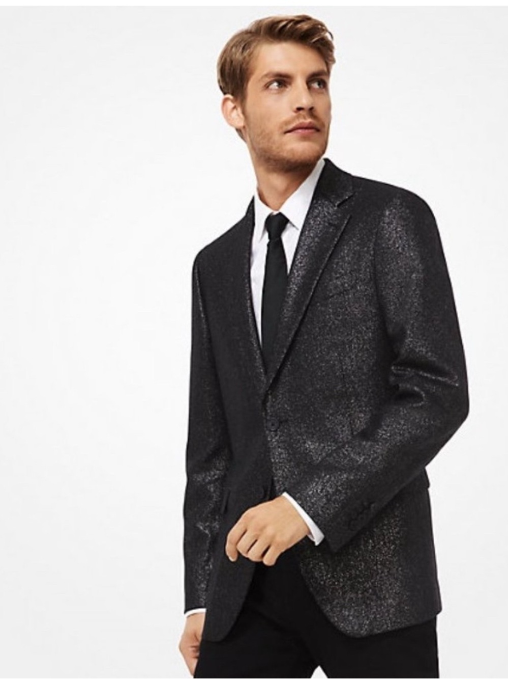 NWT Michael Kors Lurex Blazer Size 42 Regular
